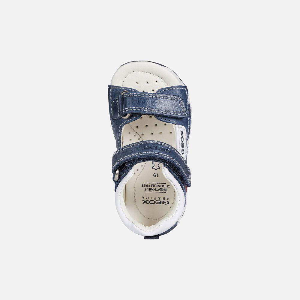 Sandalias Geox Bebe Azul Marinho - Tapuz Boy - ELDXT5260